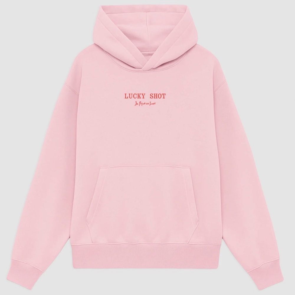 Pink Hooded Sweatshirt
